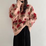 【2022秋服】韓国風レディース服　  優しい　きれいめ　セーター　ニット＆スカート