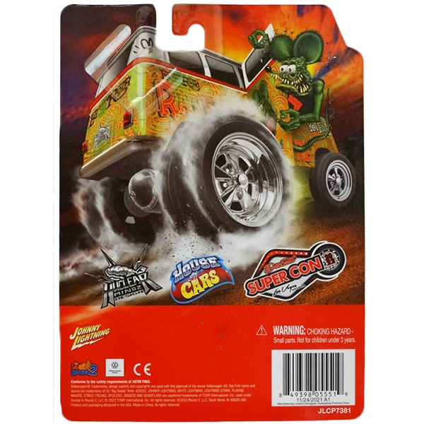 1:64 Rat Fink 1965 VW Samba Bus Zinger - SUPERCON Exclusive