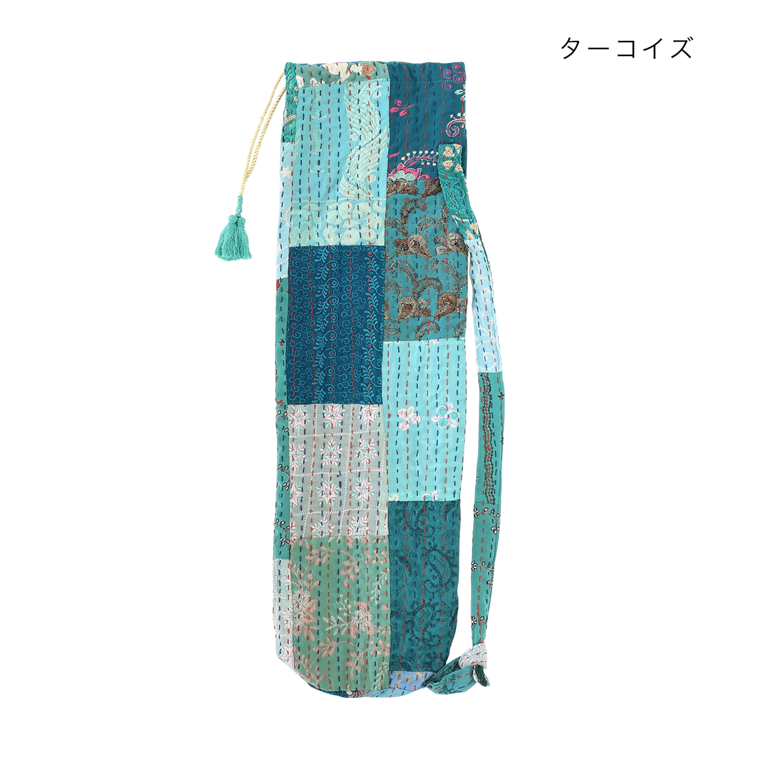 GAIAM チャクラ刺繍入りヨガマットバック GAIAM チャクラ刺繍入り