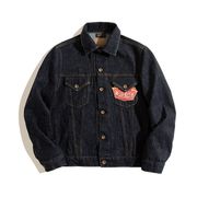 ジャン デニムジャケット Denim 14.8oz 100%綿 cotton 古着 コレクション