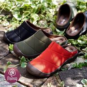 【2025年秋冬/再入荷】パンジー サボ サンダル ヘップサンダル 軽い フラットシューズ　3e　脱ぎ履き楽