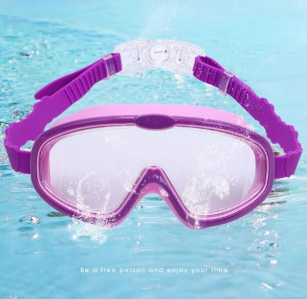 超人気 水泳 子供 ジュニア スイミングゴーグル 曇り止め メガネ 水泳装備 男女兼用