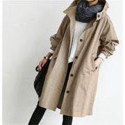 大人の魅力高まる INSスタイル トレンチコート ストリート 8色 長袖 コート スリム 快適である 秋服