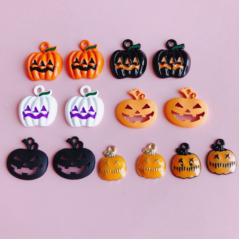 DIY かぼちゃ アクセサリーパーツ ハロウィン ハンドメイド 材料