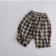2021 韓国風子供服 カジュアルパンツ ファッション 格子 ズボン ロングパンツ