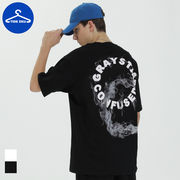 P12291 Ｔシャツ  半袖  快適 おしゃれ プリント カジュアル カップル 春夏