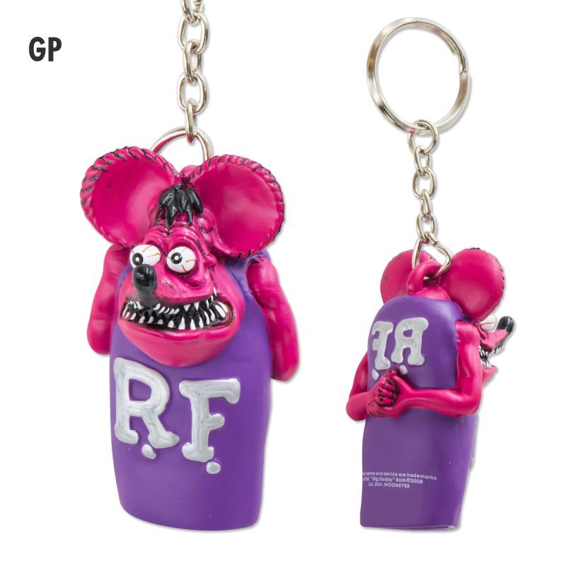 アイロンワッペン ラットフィンク RAT FINK わりなく ピンク