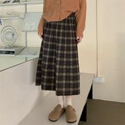 【2022秋服】韓国風レディース服  着痩せ　Aライン　オシャレ　ロングスカート