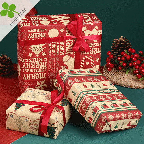 クリスマスバスケット 包装紙　50*70cm　クリスマス飾り プレゼント包装紙 可愛い ボックス包装紙