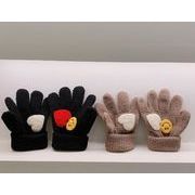 秋冬 手袋 グローブ 子供用 ファッション小物  保温 毛糸