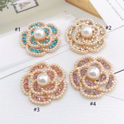 新入荷デコパーツ★ ヘアアクセサリーDIY スマホケースパーツ 手芸材料 バッグ 貼り付けパーツ