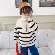 2022秋冬新作 子供服 韓国風子供服 ベビー服 上着 女子 可愛い セーター ニット