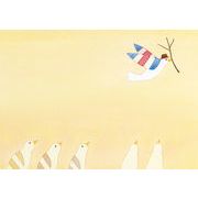 ポストカード イラスト 山田和明 モノポの巣「前衛派」105×150mm 郵便はがき
