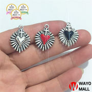 合金 チャーム ヘアアクセサリーパーツ デコパーツ DIY素材 手作りアクセサリーパーツ  手芸材料