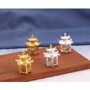 合金 チャーム ヘアアクセサリーパーツ デコパーツ DIY素材 手作りアクセサリーパーツ  手芸材料