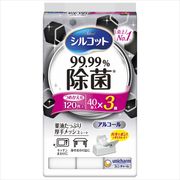 シルコットＷＴ９９．９９％除菌替４０枚３Ｐ 【 ユニ・チャーム（ユニチャーム） 】