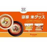 新商品　宗家　米グッス　ライスヌードル　海鮮 ホットスパイシー　２種　ノンフライ麺　韓国