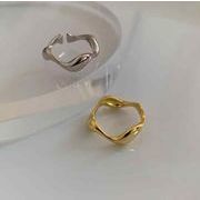 INS 2023新作   S925  指輪 幾何学  韓国風 リング   レトロ   ファッション  デザイン感  アクセサリー