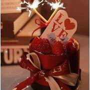 2023年新作★バレンタインカード  デコレーション ケーキ　 装飾品  道具装飾 パーティー用