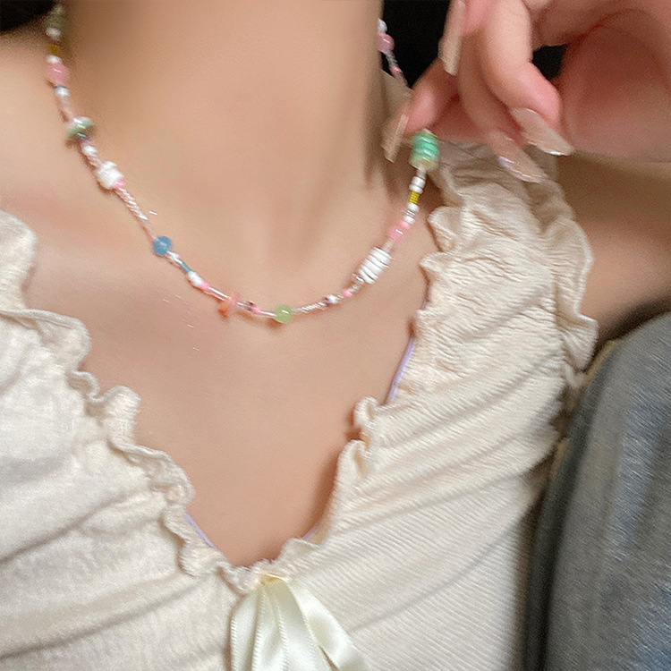 ビーズバランス　アクセサリーキット　ファンテイル　ネックレス ビーズアクセサリー、天然石ビーズネックレスのキットやパーツ