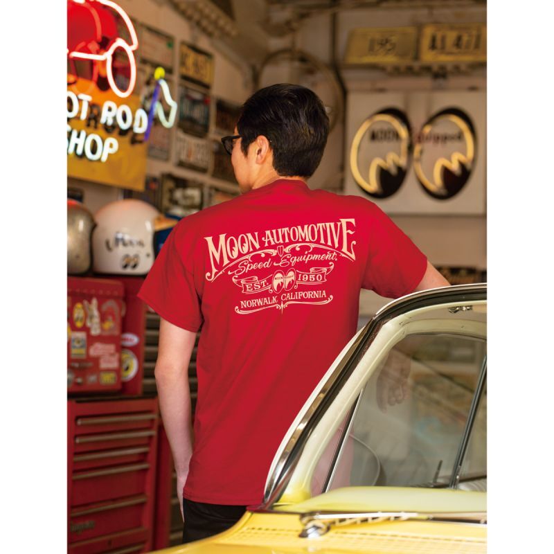 ムーンアイズ Automotive Tシャツ オートモーティブ T-Shirt