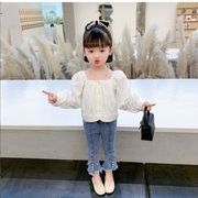 【春夏新作】韓国 子供服 子供のマイクロラッパジーンズズボンファッション ジーパン