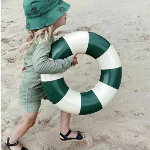 2023 ins夏新作 子供浮き輪 赤ちゃん用 子供用 ボーダー 砂浜  ビーチ 用 プール 水泳用品 夏の日