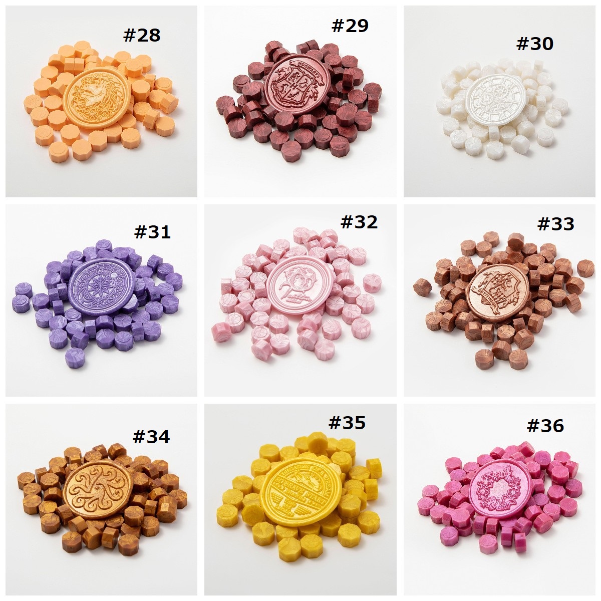 96色500g 新入荷シーリングワックス 500g 封筒用 封蝋 ワックスビーズ 