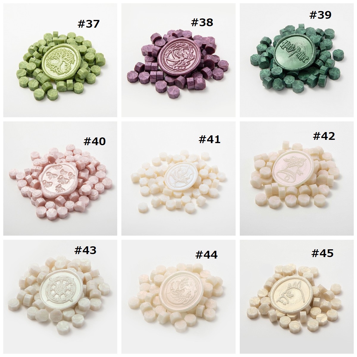 96色500g 新入荷シーリングワックス 500g 封筒用 封蝋 ワックスビーズ 