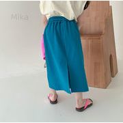 【2022夏新作】韓国風子供服 ベビー服 デニム スカート 女の子 ハーフスカート 80cm-130cm