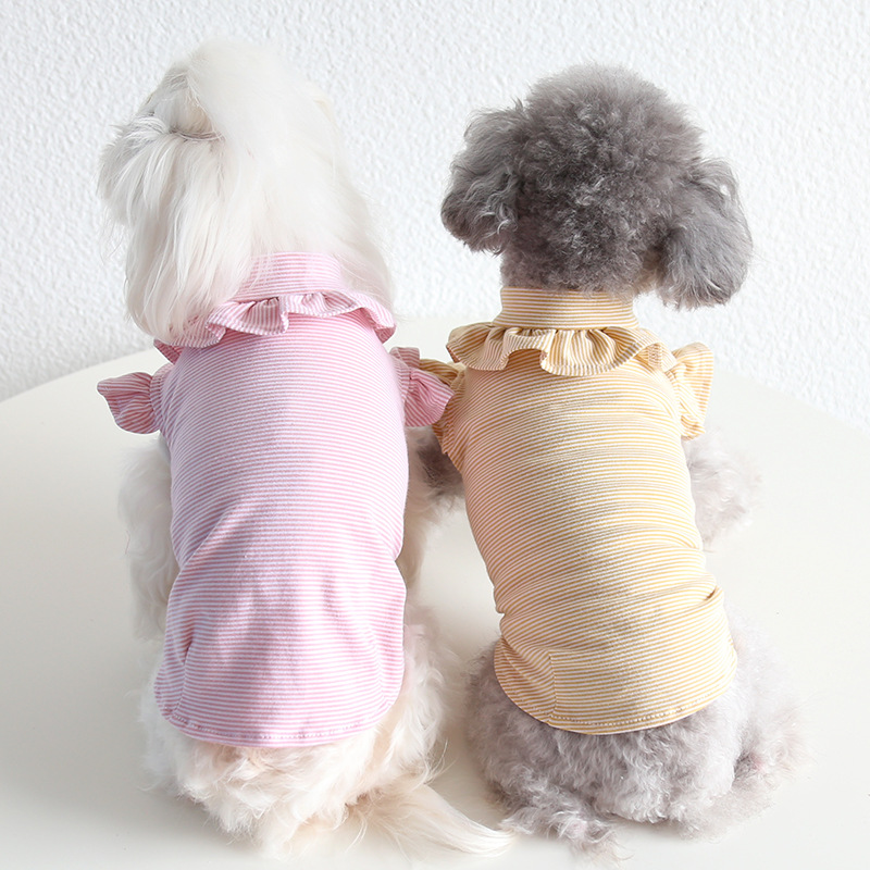 春夏新作ペット服、犬服、ペットの綿のベスト、ペット用品、小型犬のコート、かわいい、ペット服猫ベスト