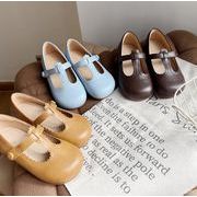 2023年春★子供靴★シューズ★単靴★タグ22-32★2色