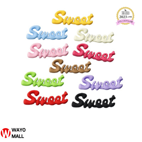 PVCゴムデコパーツ DIY素材 アクセサリー 貼り付けパーツ 手芸材料衣類と靴帽子ヘアアクセサリーパーツ