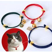 可愛いペットアクセサリー  首輪  ペット用品　ベル付き