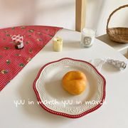 お皿   撮影用    ins   洋食皿   韓国風   食器   写真道具   デザート皿