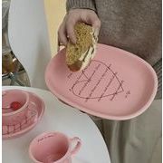 お皿   撮影用    ins   洋食皿   韓国風   ボウル   食器   写真道具    サラダ皿