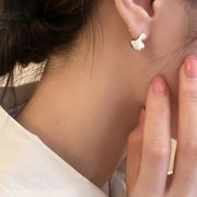 ピアス　レディース　韓国ファッション　メタル　アクセサリー　ハート　S925ポスト