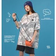 韓国風　レディース　半袖Tシャツ　新しい夏　カジュアル　ファッション半袖Tシャツ　★S-3XL
