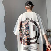 韓国風  Tシャツ　半袖Tシャツ　夏の新しい　スポーツウェア　ファッションTシャツ★S-3X