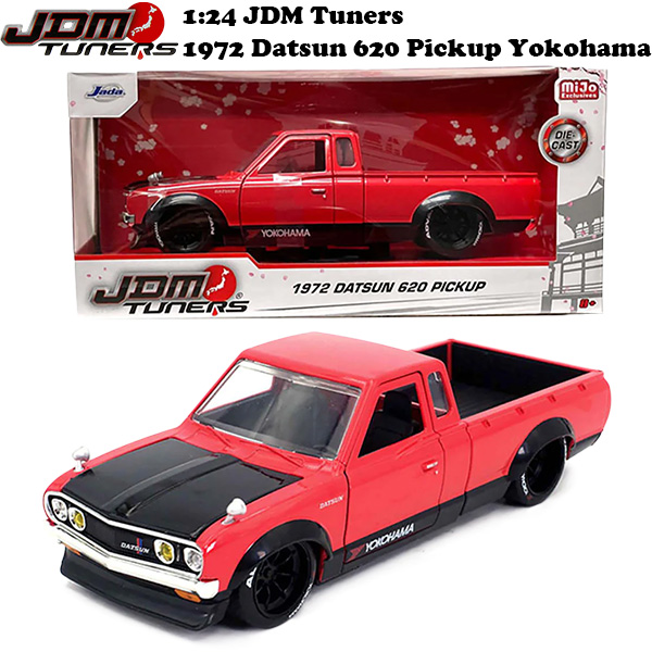 JADATOYS 1:24 JDM TUNERS 1972 Datsun 620 Pickup Yokohama ミニカー 有限会社 ステップス |  卸売・ 問屋・仕入れの専門サイト【NETSEA】