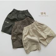 2024夏人気    韓国風子供服    ベビー服   ボトムス  ショートパンツ  短ズボン  3色