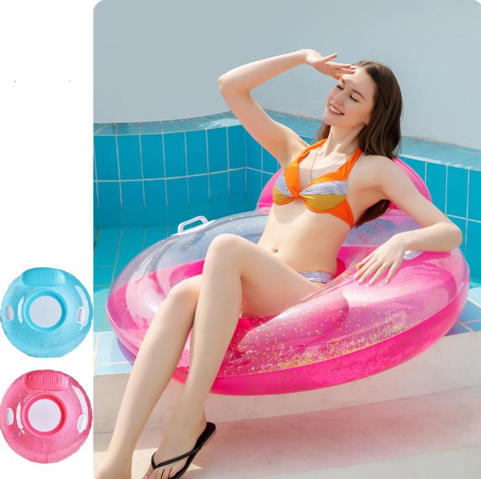2023 ハワイ  韓国風 浮き輪  砂浜 かわいい  キッズ  プール用品 水遊び 大人用2色