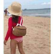 2023新作  夏   ハワイ キッズ 子供バッグ  海辺  ベビー   砂浜 自転車かご 草編みバッグ