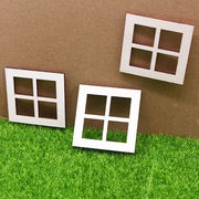 ドールハウス  模型    撮影道具  モデル   ミニチュア   インテリア置物    デコレーション   木製  窓