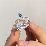 新作  ins 韓国風  レディース  アクセサリー    リング  開口指輪   蛇の指輪    調節可能