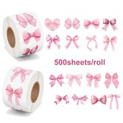 ご褒美シール　ロールシール　ありがとうシール  手帳ステッカー　1点500シート　封印シール