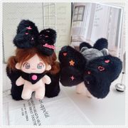 新作 ぬいぐるみ用服  ドール用 着せ替え服 人形doll ミニドール 10cm ぬい服 リボン結び   2点セット