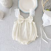 2025夏新作  韓国風子供服  ベビー服   キッズ   可愛い   ロンパース   つなぎ   女の子