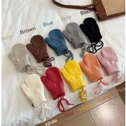 2025冬 韓国風   キャップ 新作ハット子供用    手袋   おしゃれ    10色