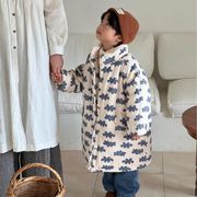 ins 冬新品  韓国風子供服  キッズ服    暖かい服    厚い   オーバーコート  男女兼用